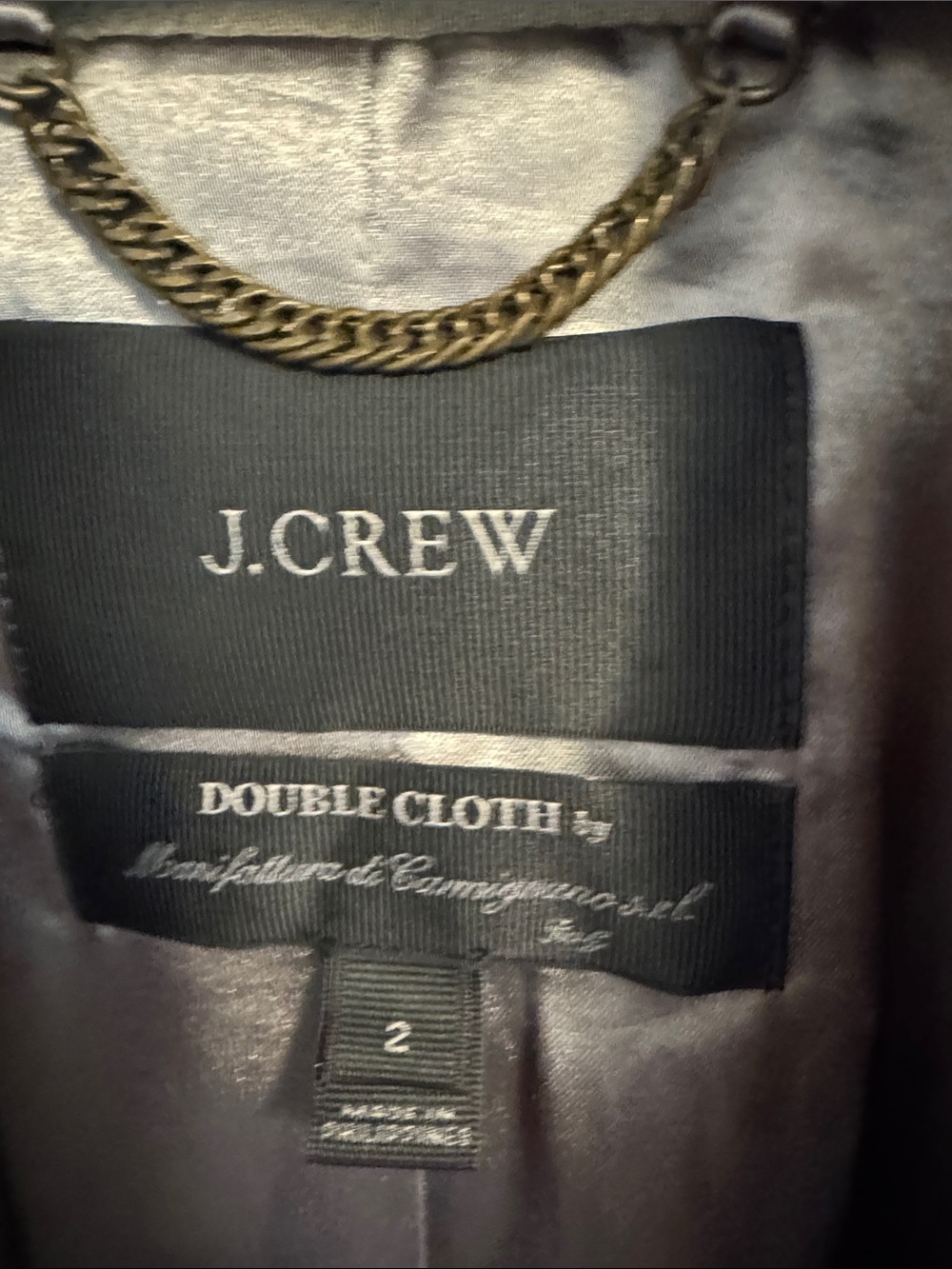 J. Crew Women's Wool Coat in Gray - Picture 2 of 6
